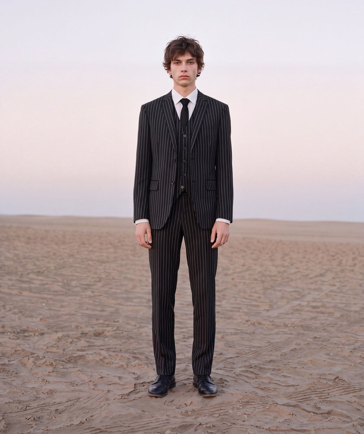 Black Pinstripe — $89