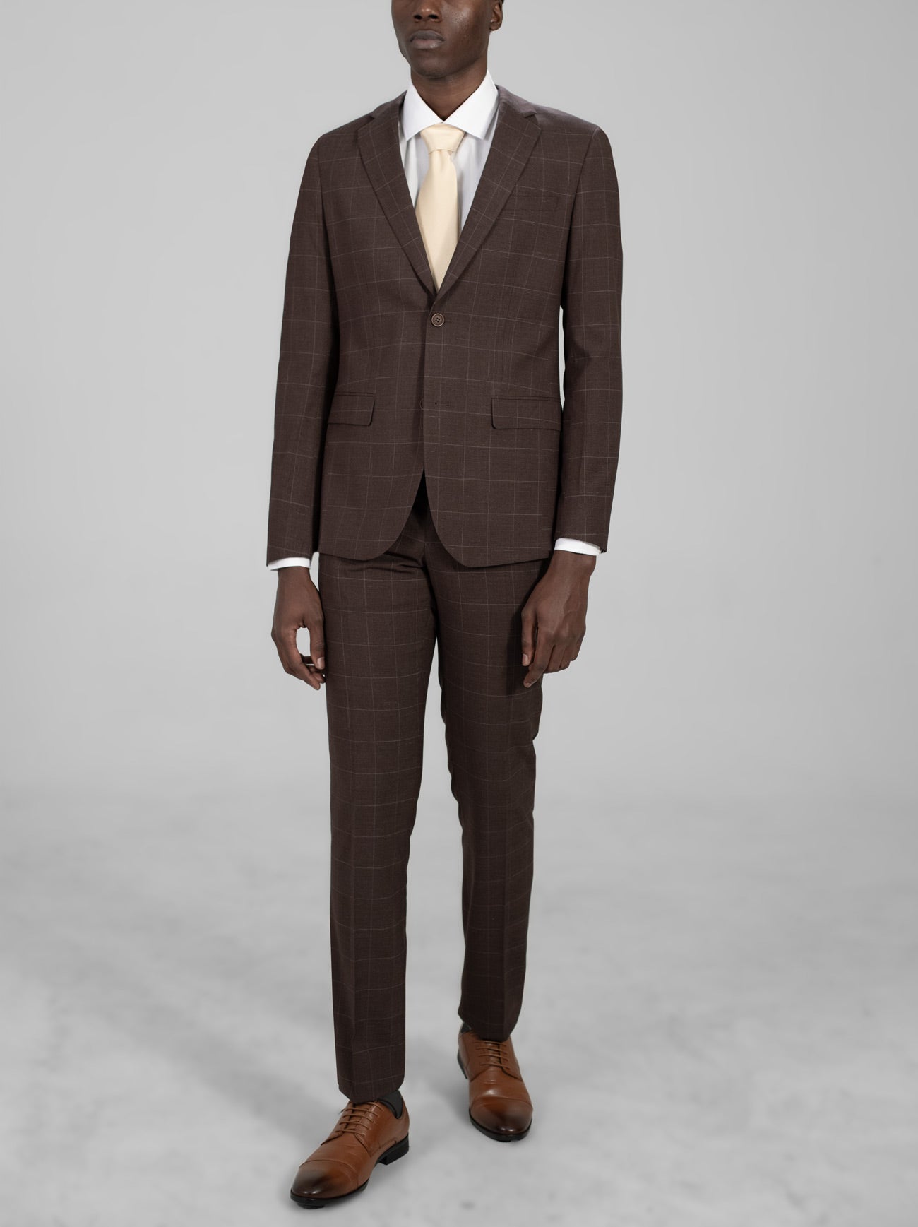 スーツ 20-40s 3Peace Suit K.AKAHANE Brown AM99 20-40s 3Peace Suit K.AKAHANE Brown AM99（Custom Fitted Suits