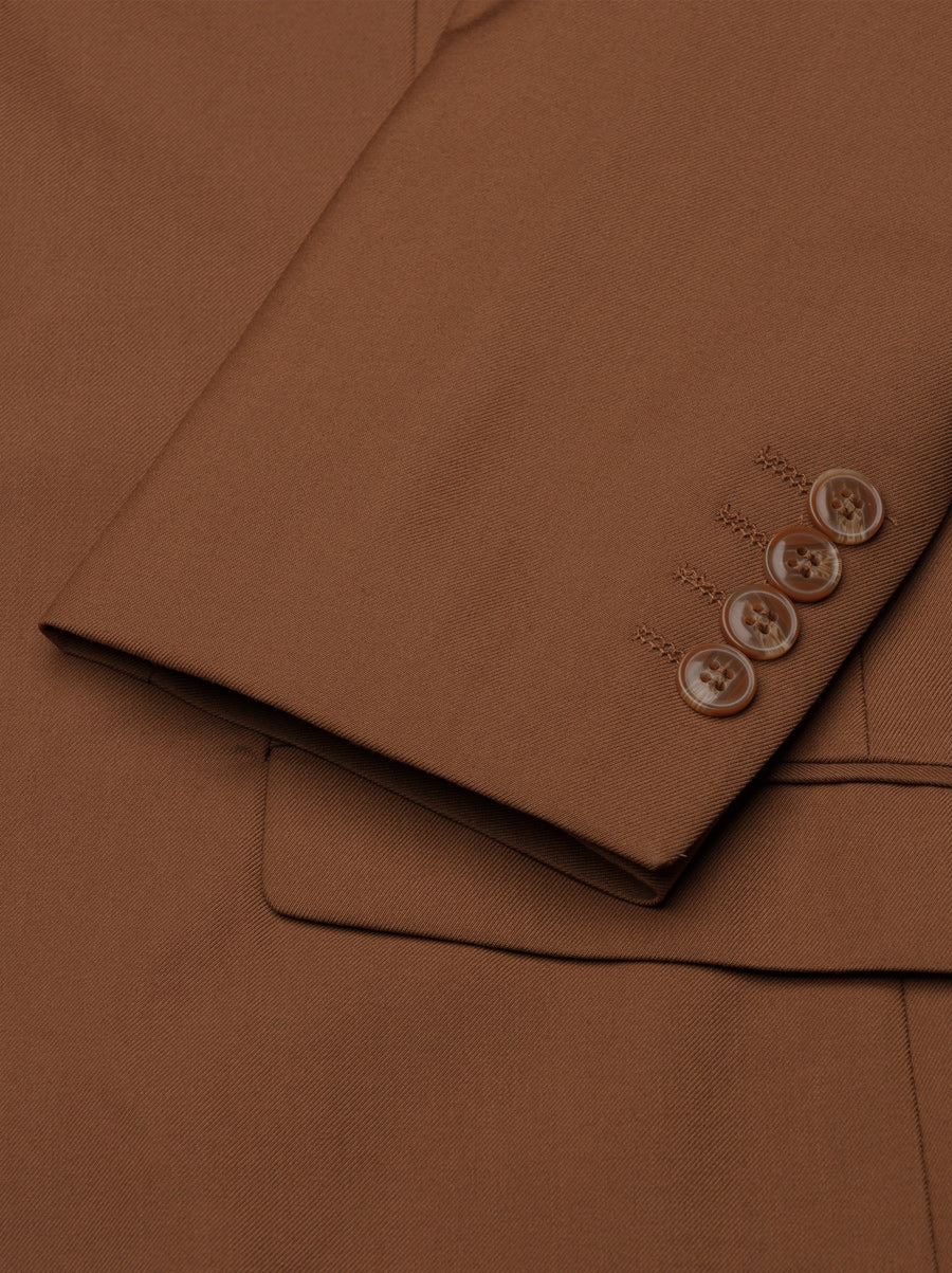 Cocoa Two Button Suit