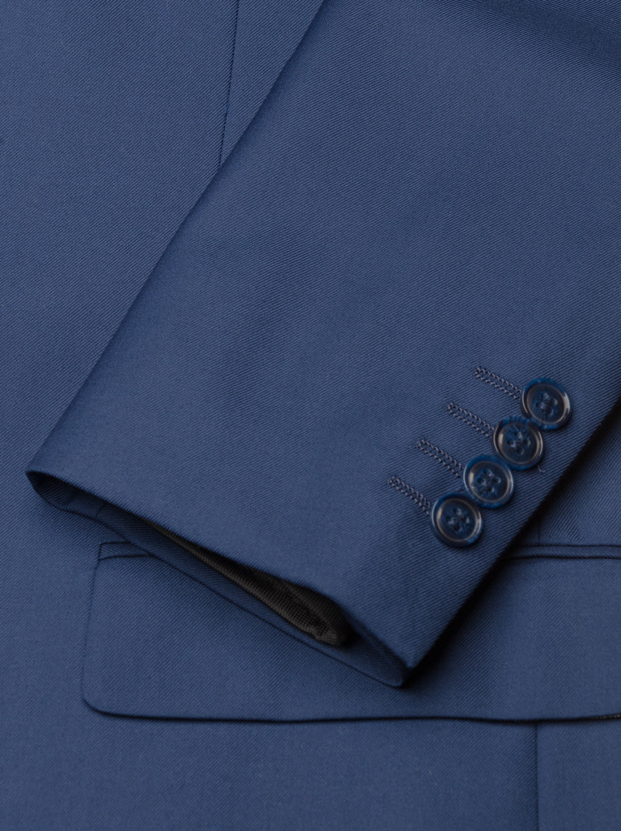 Royal Blue Two Button Suit