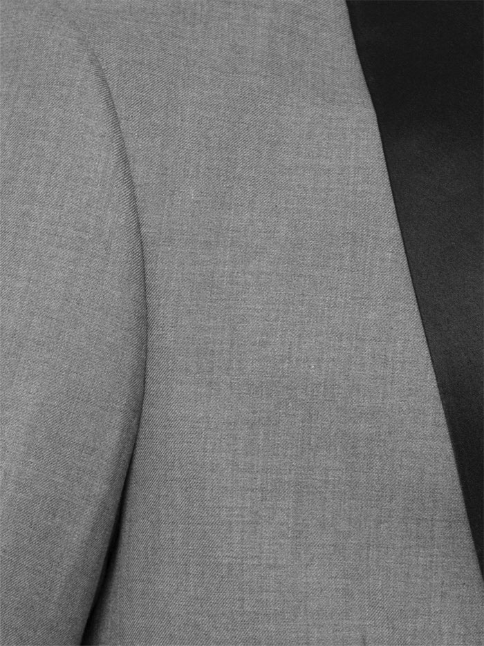Light Grey Tuxedo with Shawl Lapel