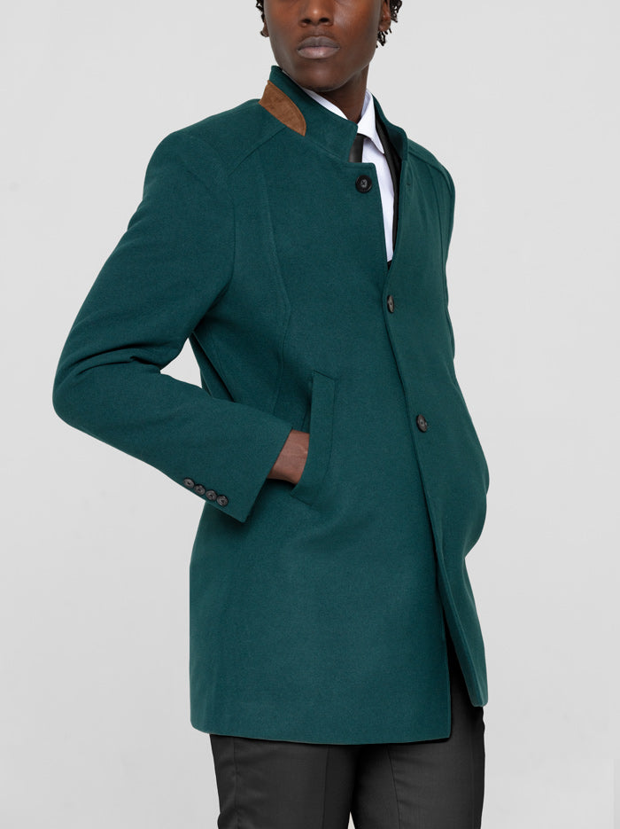 Forest Green City Coat