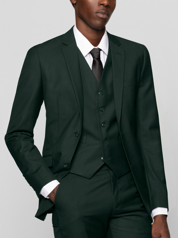 Forest Green Three Piece Suit