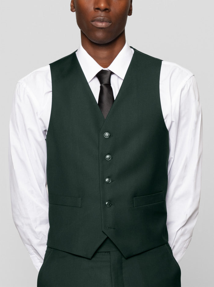 Forest Green Three Piece Suit