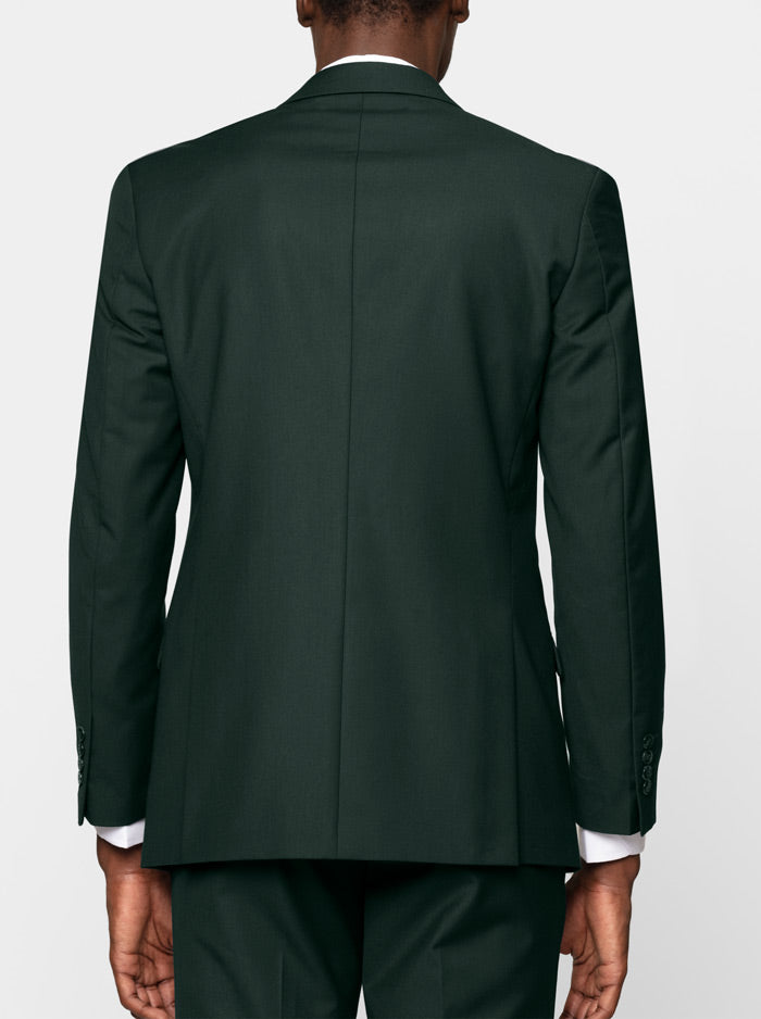 Forest Green Two Button Suit
