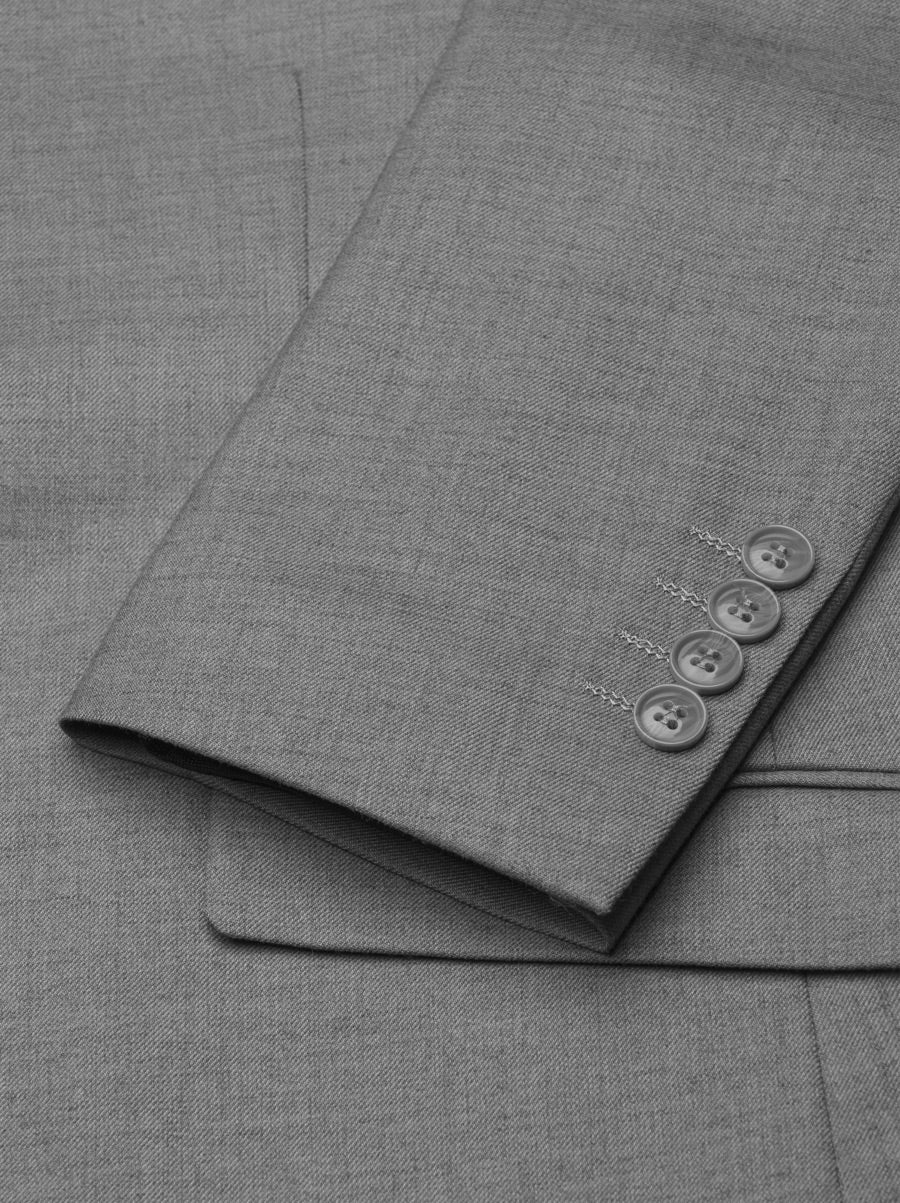 Medium Grey Three Piece Suit by Alain Dupetit