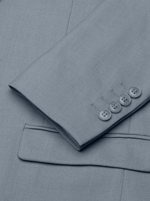 Monument Grey Two Button Suit