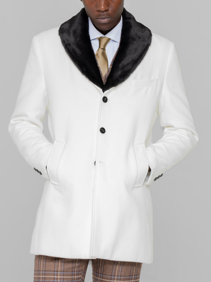 White Overcoat by Capucci Alain Dupetit