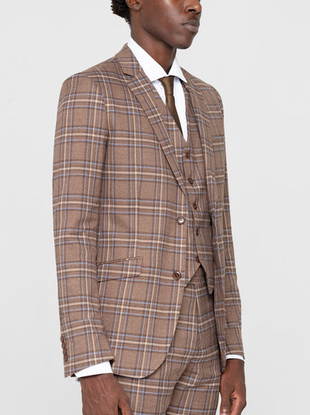 Woodhurst Plaid Three Piece Suit | Alain Dupetit