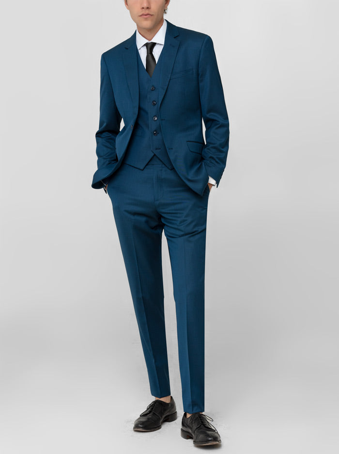 Articles of Style  1 Piece/3 Ways: Gray Birdseye Suit
