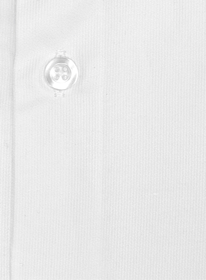 Camisa de Vestir en Blanco con Cuello en Punta