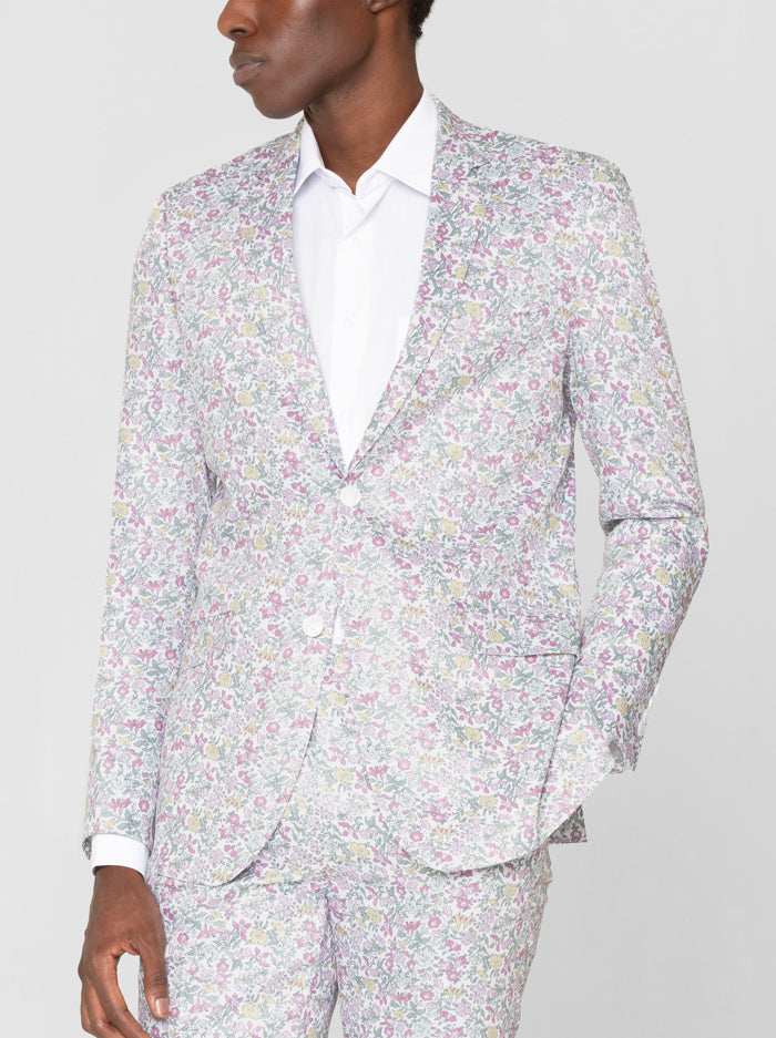 Floral Two Button Suit