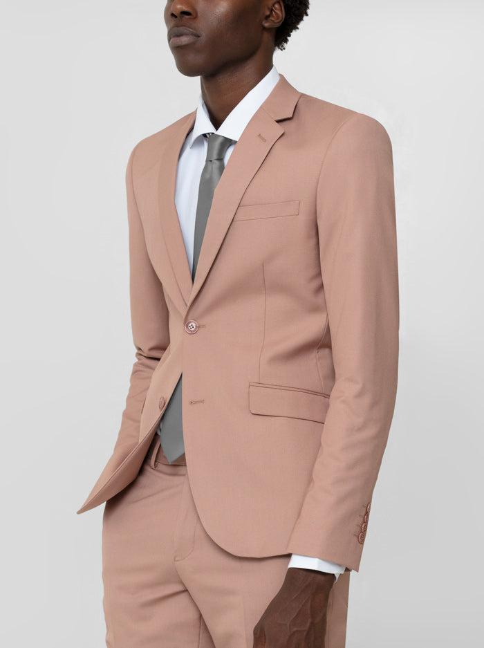 Mauve Two Button Suit | Alain Dupetit