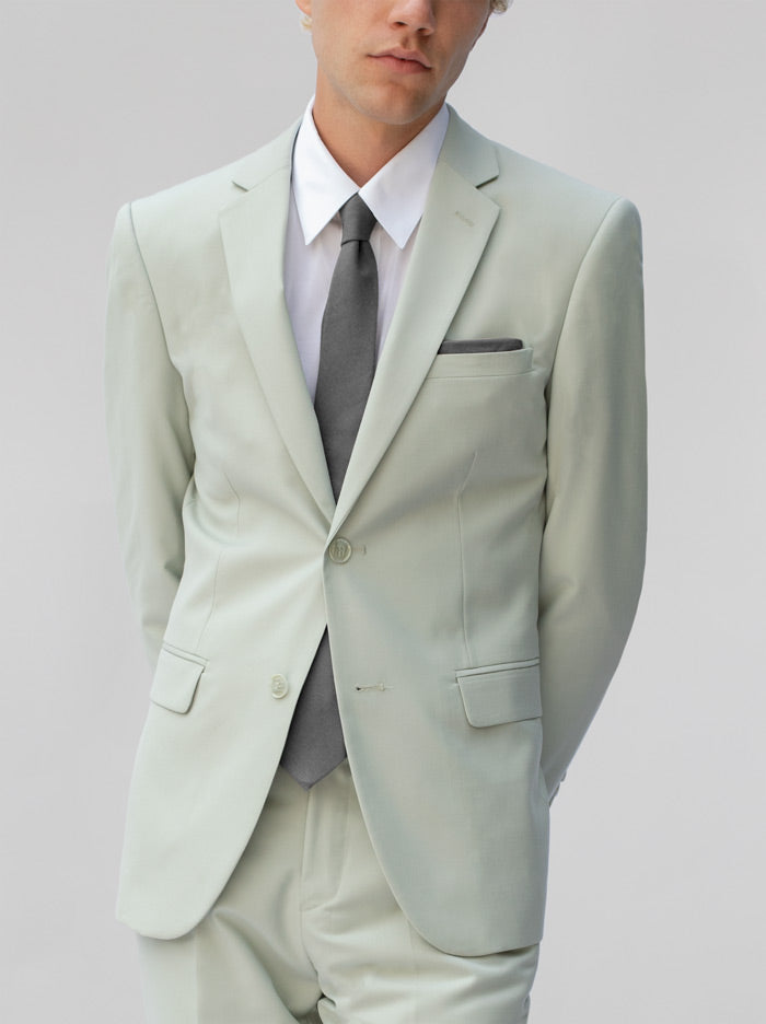 Mint Green Two Button Suit